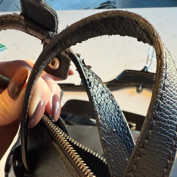 Henri Bendel Black Jetsetter Convertible Backpack - Picture 11 of 16